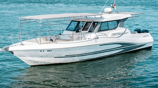 Thunder Silver craft 36ft | AED595/Hour